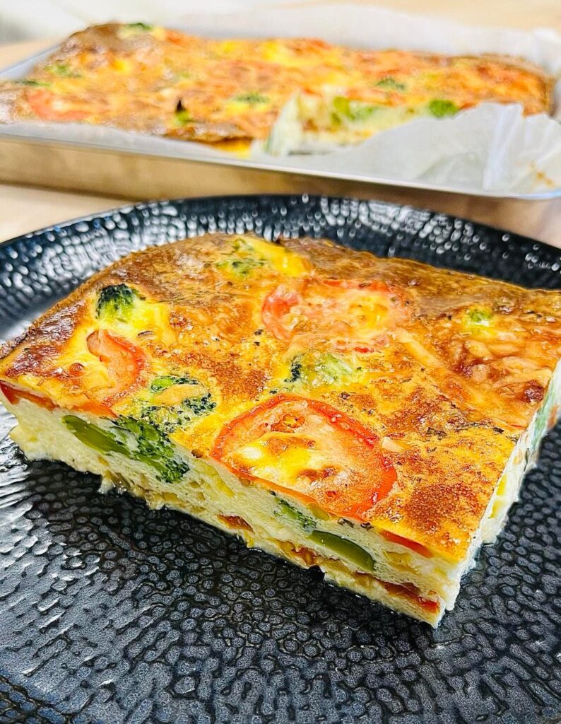 SW Broccoli & Tomato Quiche